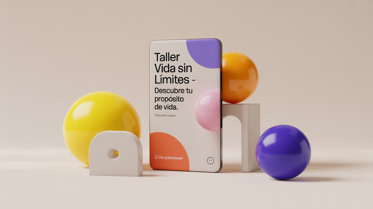 Imagen de concepto para Taller Vida Sin Límites - Descubre tu propósito de vida